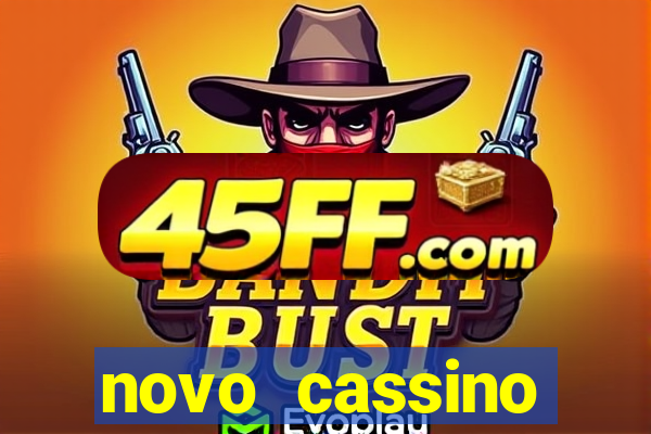 novo cassino pagando no cadastro
